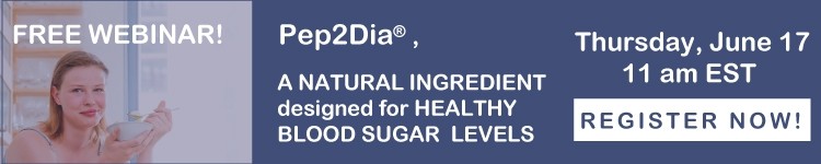 New clinical study results on glycemia reduction! Pep2Dia®, an innovative ingredient designed for healthy blood sugar levels