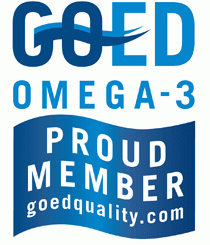GOED omega-3 logo helps identify suppliers