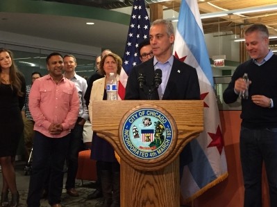 Mayor Emanuel welcomes SPINS to Chicago, ‘the epicenter for the food industry’