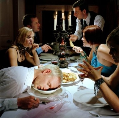 Dinner party from hell: This man has a disturbed circadian clock system...