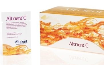 Altrient-C contains liposome-encapsulated vitamin C