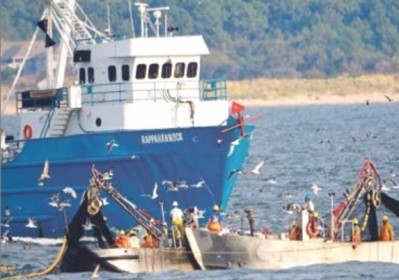 Omega Protein has had to drastically alter how it operates its fishing vessels because new visa restrictions have dried up its source of workers.  Omega Protein photo.
