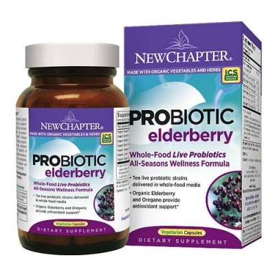 New Chapter recalls Probiotic Elderberry product over soy inclusion