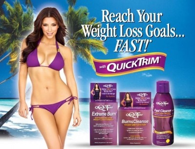 QuickTrim products are endorsed by the Kardashian sisters