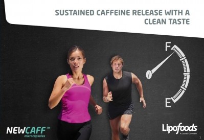 Natural, slow-release caffeine by Lipofoods