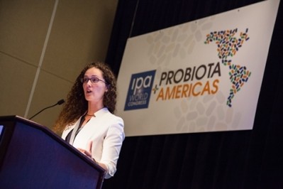 Dr. Jessica Younes from Winclove Probiotics moderated the workshop sessions on "Women and their microbes" at the IPA World Congress + Probiota Americas 2016. Photo: Justin Howe/William Reed