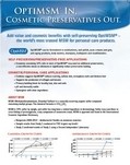 OptiMSM® In.  Cosmetic Preservatives Out