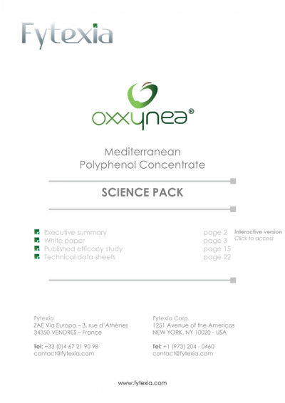  Oxxynea® – Mediterranean Polyphenol – the 5-a-day Concentrate.