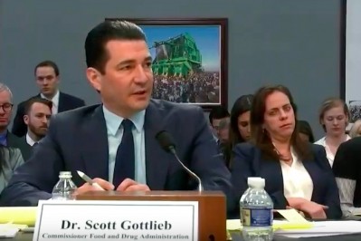 FDA Commissioner DR Scott Gottlieb, MD testifying before Congress. Photo courtesy of FDA.