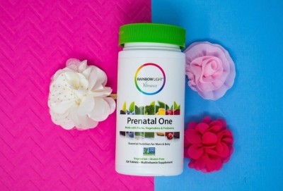 A portion of sales from Rainbow Light's Prenatal One supplement purchased between May 1 and June 30 will go towards the company’s $25,000 pledge for Vitamin Angels. Photo: Rainbow Light