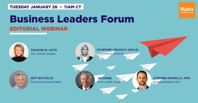 Business Leaders Forum: The changing supplement consumer & the shift to e-commerce