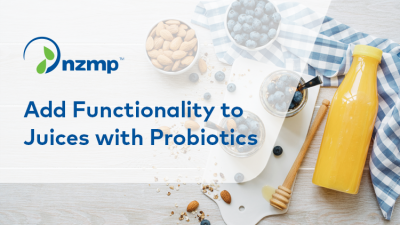NZMP Probiotics Add Functionality to Juices