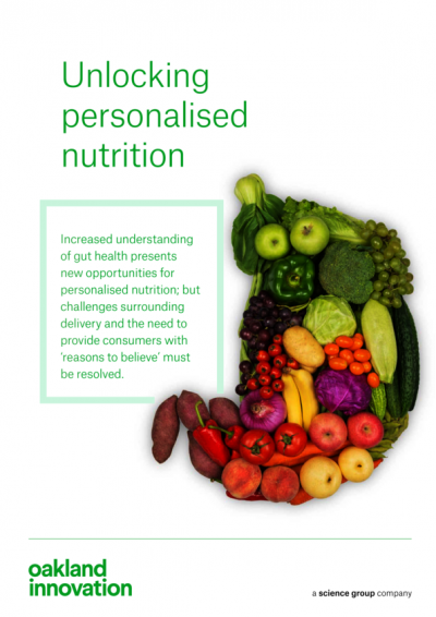Unlocking personalised nutrition: reasons to believe