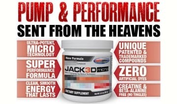 Jack3d Micro: 'Creatine, Beta-Alanine and DMAA are great but not right for every situation....'