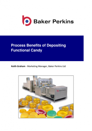 Why depositing is best for functional confectionery