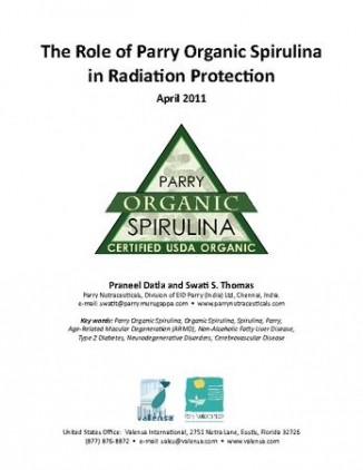 Parry Organic Spirulina:  Support for Optimal Health