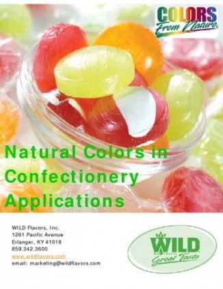 WILD's Natural Colors in Confectionery Applications