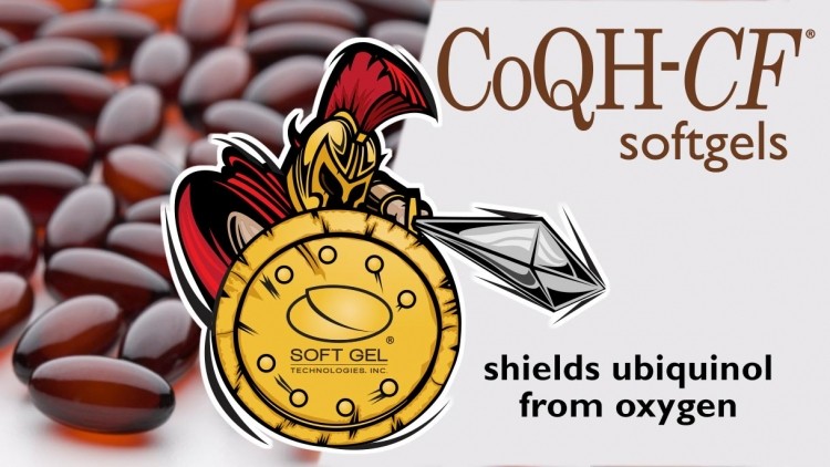 Bioavailable and Stable Ubiquinol CoQH-CF Softgels