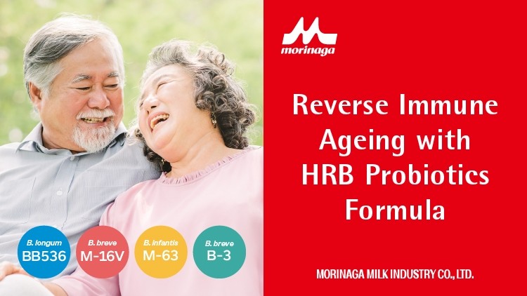 Reverse immune ageing with HRB probiotics formula