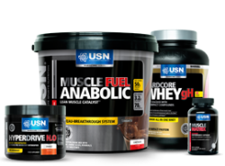 USN offers a complete line of sports nutrition products.