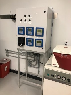 Algae Dynamics has been developing a proprietary control and fermentation system for the cultivation of heterotrophic algae. Algae Dynamics photo.