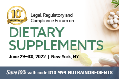Legal, Regulatory & Compliance Forum on Dietary Supplements