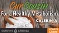 CurCousin™: Sabinsa’s Patented Calebin A - Promotes Healthy Metabolic Function