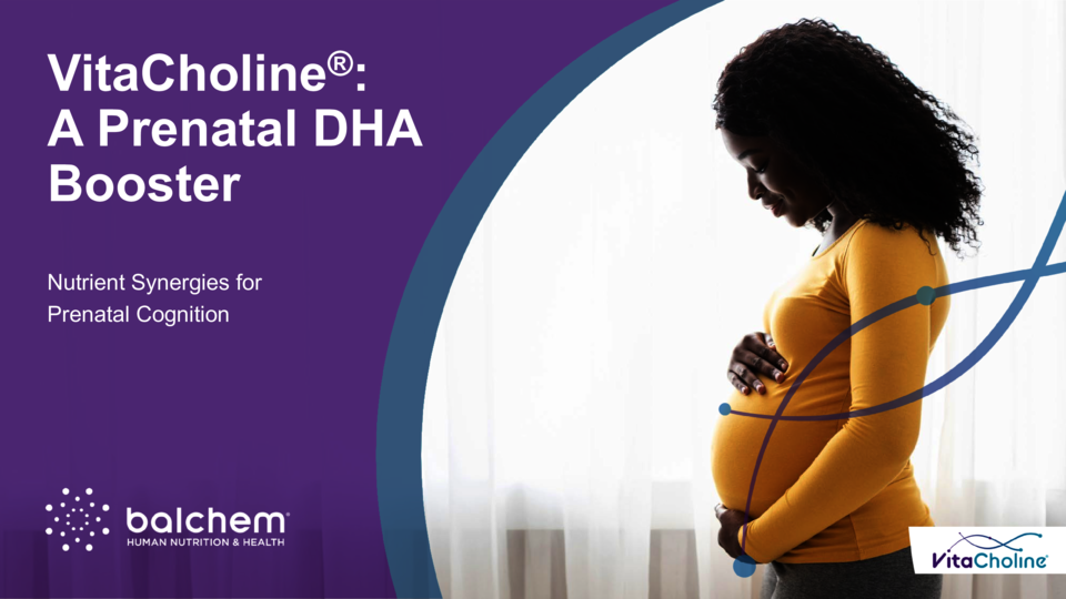 Research Shows More Maternal Choline Improves DHA Status
